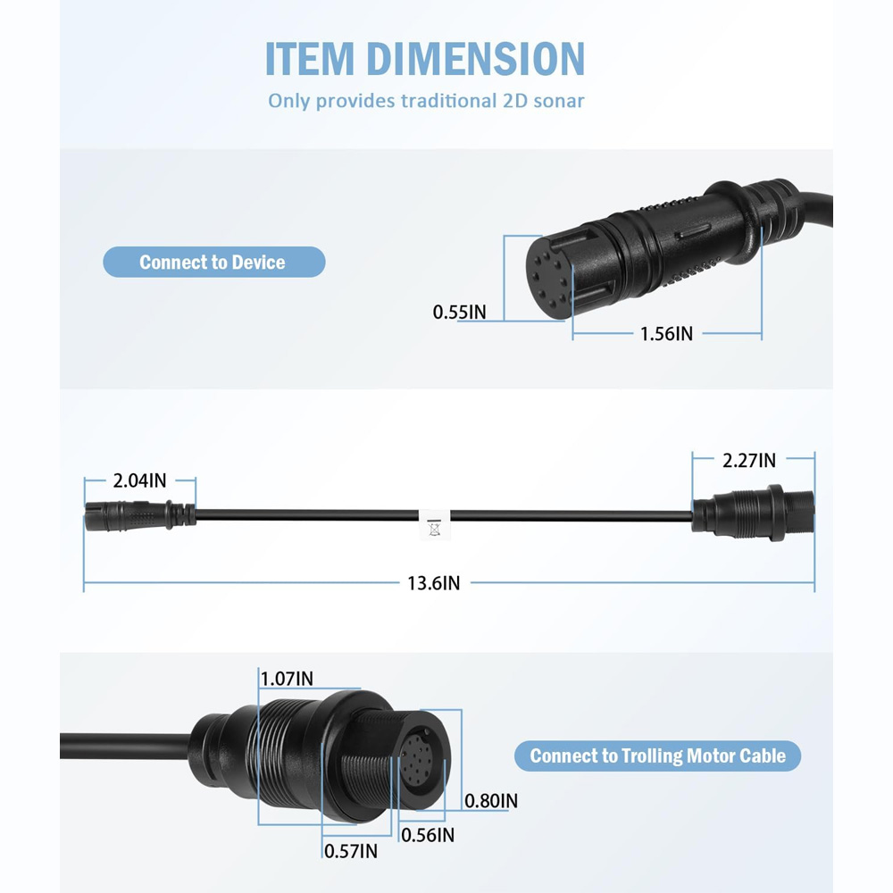 Cavo adattatore per trasduttor - Fish Finder Cable recensione e prezzo